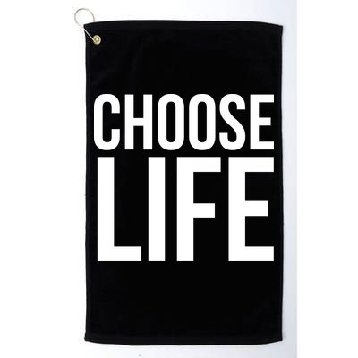 Choose Life Golf Towel