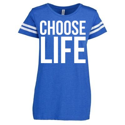 Choose Life Enza Ladies Jersey Football T-Shirt