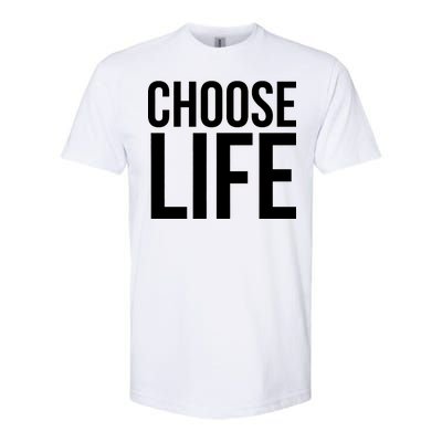 Choose Life Softstyle® CVC T-Shirt