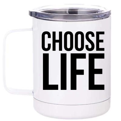 Choose Life 12 oz Stainless Steel Tumbler Cup