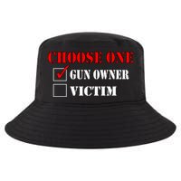 Choose One Gun Owner Victim Cool Comfort Performance Bucket Hat