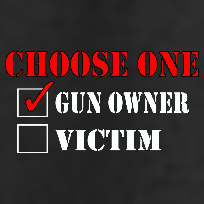Choose One Gun Owner Victim Cool Comfort Performance Bucket Hat