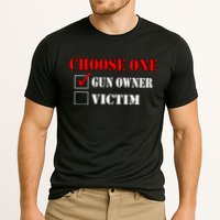Choose One Gun Owner Victim Cooling Performance Crew T-Shirt