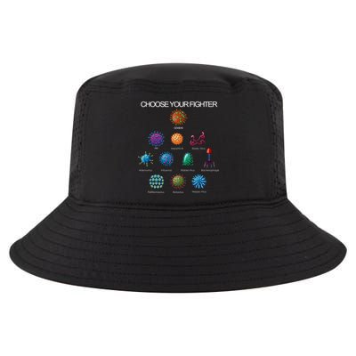 Choose Your Fighter Virus Flu Pandemic Cool Comfort Performance Bucket Hat