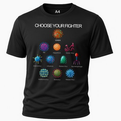 Choose Your Fighter Virus Flu Pandemic Performance Shirt