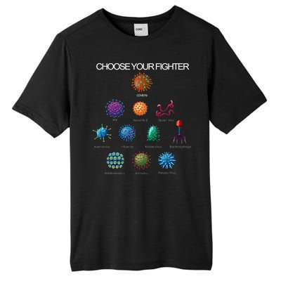 Choose Your Fighter Virus Flu Pandemic Tall Fusion ChromaSoft Performance T-Shirt