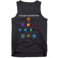 Choose Your Fighter Virus Flu Pandemic Tank Top