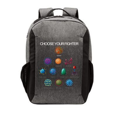 Choose Your Fighter Virus Flu Pandemic Vector Backpack