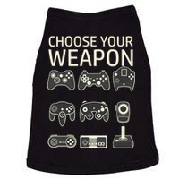 Choose Your Weapon Gaming Controllers Console Gamer Funny Doggie Tank