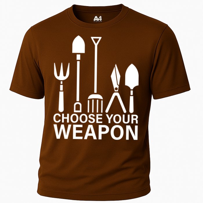 Choose Your Weapons Gardening Tools Cooling Performance Crew T-Shirt
