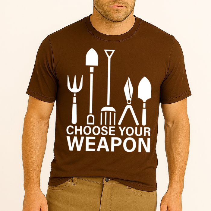 Choose Your Weapons Gardening Tools Cooling Performance Crew T-Shirt