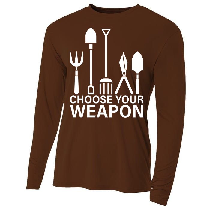 Choose Your Weapons Gardening Tools Cooling Performance Long Sleeve Crew