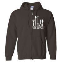 Choose Your Weapons Gardening Tools Full Zip Hoodie