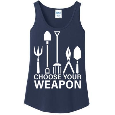 Choose Your Weapons Gardening Tools Ladies Essential Tank