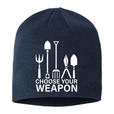 Choose Your Weapons Gardening Tools Sustainable Beanie