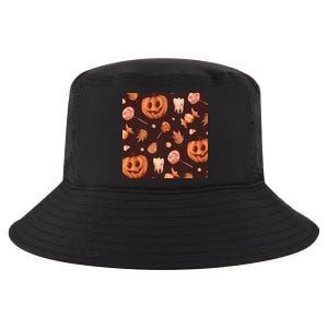 Creepy Halloween Pumpkin Candy Cool Comfort Performance Bucket Hat