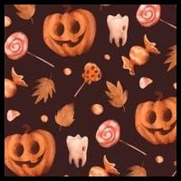 Creepy Halloween Pumpkin Candy Cooling Performance Crew T-Shirt