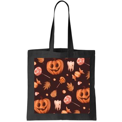 Creepy Halloween Pumpkin Candy Bag