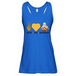 Cute Halloween Peace Love And Gnome Fall Gift Ladies Essential Flowy Tank