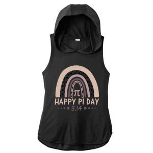 Cool Happy Pi Day Ladies PosiCharge Tri-Blend Wicking Draft Hoodie Tank