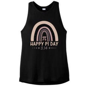 Cool Happy Pi Day Ladies PosiCharge Tri-Blend Wicking Tank