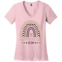 Cool Happy Pi Day Women's V-Neck T-Shirt