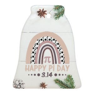 Cool Happy Pi Day Ceramic Bell Ornament