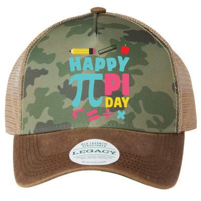 Cool Happy Pi Day Legacy Tie Dye Trucker Hat