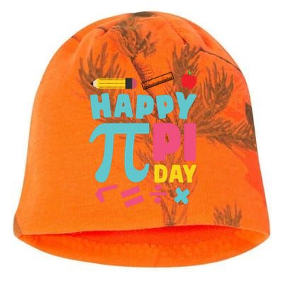 Cool Happy Pi Day Kati - Camo Knit Beanie