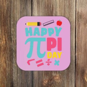 Cool Happy Pi Day Coaster