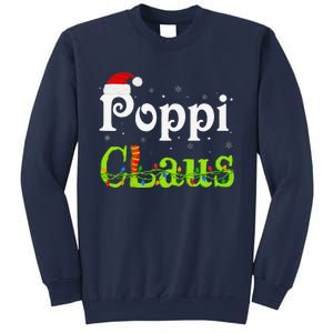 Christmas Holiday Party Poppi Claus Family Matching Pajamas Sweatshirt