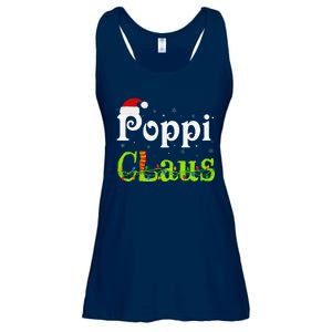 Christmas Holiday Party Poppi Claus Family Matching Pajamas Ladies Essential Flowy Tank