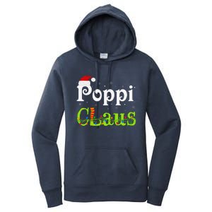 Christmas Holiday Party Poppi Claus Family Matching Pajamas Women's Pullover Hoodie