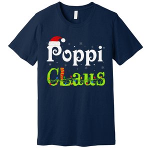 Christmas Holiday Party Poppi Claus Family Matching Pajamas Premium T-Shirt