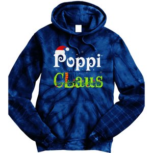 Christmas Holiday Party Poppi Claus Family Matching Pajamas Tie Dye Hoodie