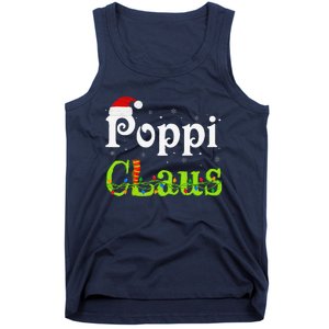 Christmas Holiday Party Poppi Claus Family Matching Pajamas Tank Top