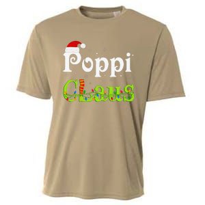 Christmas Holiday Party Poppi Claus Family Matching Pajamas Cooling Performance Crew T-Shirt