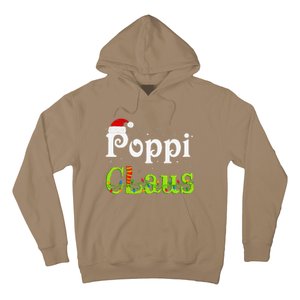 Christmas Holiday Party Poppi Claus Family Matching Pajamas Hoodie