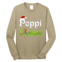 Christmas Holiday Party Poppi Claus Family Matching Pajamas Long Sleeve Shirt