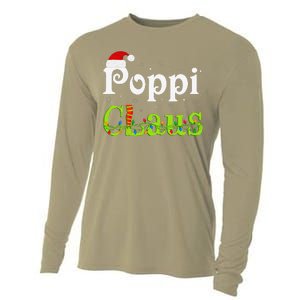 Christmas Holiday Party Poppi Claus Family Matching Pajamas Cooling Performance Long Sleeve Crew