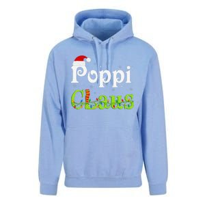 Christmas Holiday Party Poppi Claus Family Matching Pajamas Unisex Surf Hoodie