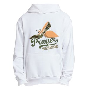 Camo Heels Prayer Warrior Faith God Jesus Christian Women Urban Pullover Hoodie