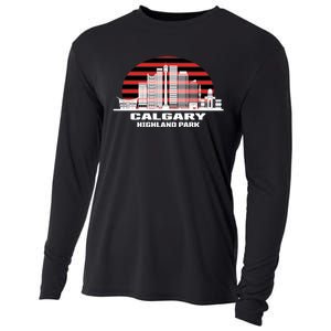 Calgary Highland Park Canada Skyline Cooling Performance Long Sleeve Crew