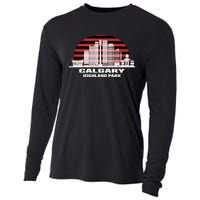 Calgary Highland Park Canada Skyline Cooling Performance Long Sleeve Crew