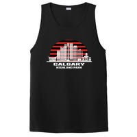 Calgary Highland Park Canada Skyline PosiCharge Competitor Tank