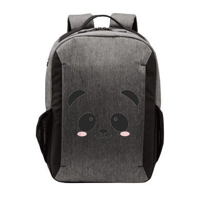 Cute Halloween Panda Bear Face Costume Gift Vector Backpack