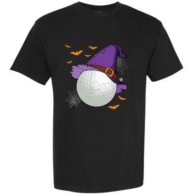 Cwitch Hat Pumpkin Spooky Halloween Costume Garment-Dyed Heavyweight T-Shirt