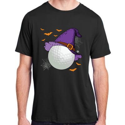 Cwitch Hat Pumpkin Spooky Halloween Costume Adult ChromaSoft Performance T-Shirt