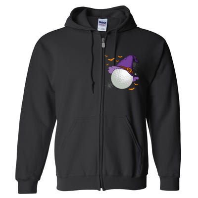 Cwitch Hat Pumpkin Spooky Halloween Costume Full Zip Hoodie