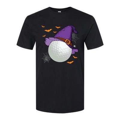 Cwitch Hat Pumpkin Spooky Halloween Costume Softstyle CVC T-Shirt